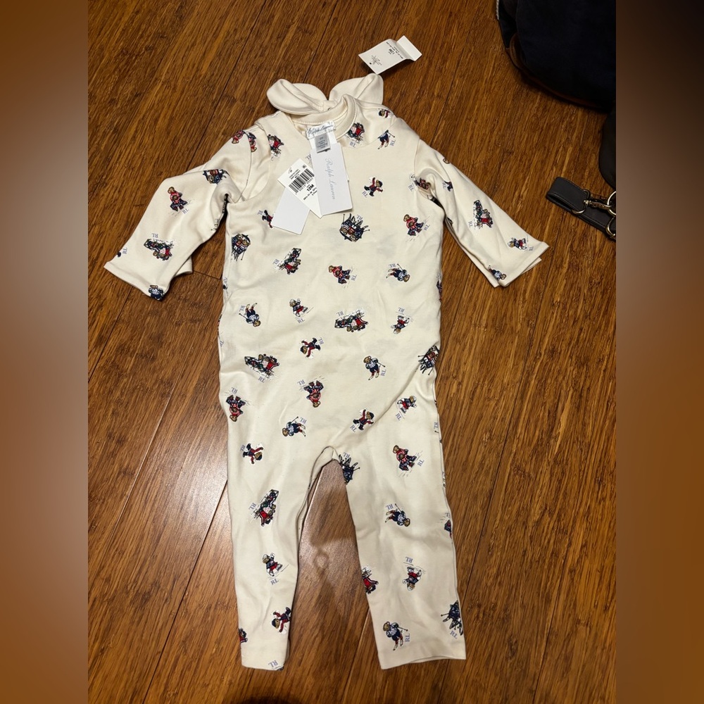 BNWT Baby Ralph Lauren Polo 3 piece outfit